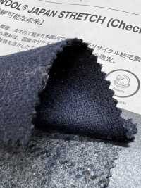 1022062 1/14 RE: NEWOOL (R) Twill Check[Textile / Fabric] Takisada Nagoya Sub Photo