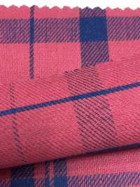 AN-9208SP Indigo Twill Check (Fuzzy)[Textile / Fabric] ARINOBE CO., LTD. Sub Photo