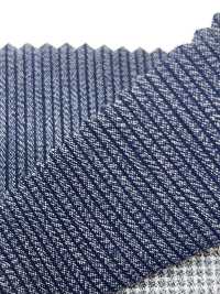 AN-9220 Indigo Twisted Heather Gingham Check[Textile / Fabric] ARINOBE CO., LTD. Sub Photo