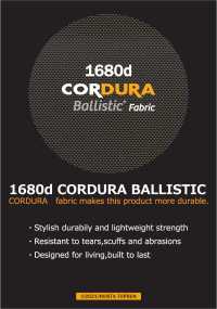 TP001 CORDURA Balistic 1680d PU[Textile / Fabric] Top Run Sub Photo