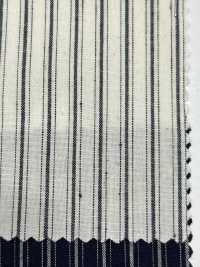 AN-9278 Cotton Muranep Stripe[Textile / Fabric] ARINOBE CO., LTD. Sub Photo
