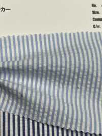 AN-9110 Cotton Seersucker[Textile / Fabric] ARINOBE CO., LTD. Sub Photo