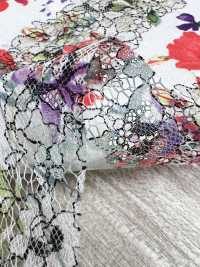 54033-4 Lace Print Floral Medium[Textile / Fabric] SAKURA COMPANY Sub Photo