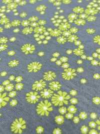 55051-2 60/2 Gas-fired Mercerized Cotton Jersey Floral Pattern[Textile / Fabric] SAKURA COMPANY Sub Photo