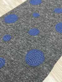 70027 Anti-pilling Ponte Embroidery Dot Pattern Large[Textile / Fabric] SAKURA COMPANY Sub Photo