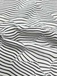 75035 Tuck Horizontal Stripes Jacquard[Textile / Fabric] SAKURA COMPANY Sub Photo