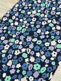 55052-3 60/2 Gas-fired Mercerized Cotton Jersey Floret Overall Pattern[Textile / Fabric] SAKURA COMPANY Sub Photo