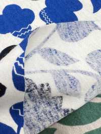 55053-1 60/1 Gas Fired Mercerized Cotton Circular Interlock Knitting Gradation Flower Pattern[Textile / Fabric] SAKURA COMPANY Sub Photo