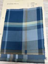 A-8070 Polyester Twill Big Check[Textile / Fabric] ARINOBE CO., LTD. Sub Photo