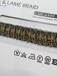 SIC-6400 Lame Braid[Ribbon Tape Cord] SHINDO(SIC) Sub Photo