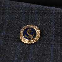 221 Metal Buttons For Domestic Suits And Jackets Gold / Navy Blue Yamamoto(EXCY) Sub Photo