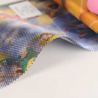 URJ-023 Made In Italy Cupra 100% Print Lining Women&#39;s Pop Art Pattern TCS Sub Photo