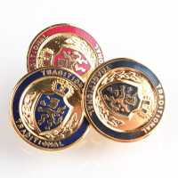 EX130 Metal Buttons For Domestic Suits And Jackets Gold / Navy Blue Yamamoto(EXCY) Sub Photo