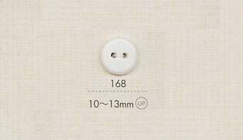 168 DAIYA BUTTONS Double-hole Polyester Button DAIYA BUTTON