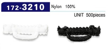 172-3210 Button Loop Woolly Nylon Type Horizontal 26mm (500 Pieces)[Button Loop Frog Button] DARIN