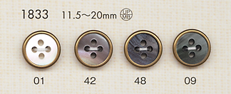 1833 Elegant And Luxurious Buttons For Shirts And Jackets DAIYA BUTTON(DAIYA BUTTON)