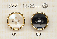 1977 Elegant Luxury 4-hole Button For Shirts DAIYA BUTTON