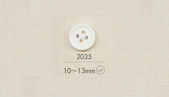 2035 DAIYA BUTTONS 4-hole Polyester Button DAIYA BUTTON(DAIYA BUTTON)