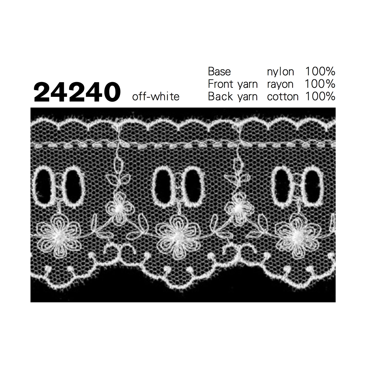 24240 Tulle Lace Kyowa Lace