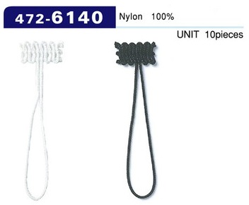 472-6140 Button Loop Braid Type Total Length 52mm (10 Pieces)[Button Loop Frog Button] DARIN
