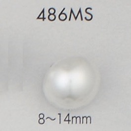 486MS Pearl-like Urea Material With Half-ring Shank Button DAIYA BUTTON(DAIYA BUTTON)
