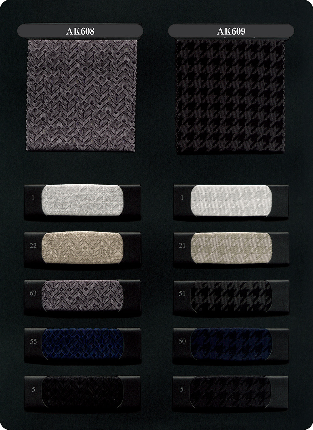 AK609 LOISOR Yarn Dyed Cupra Houndstooth Lining L-top(LOISIR)