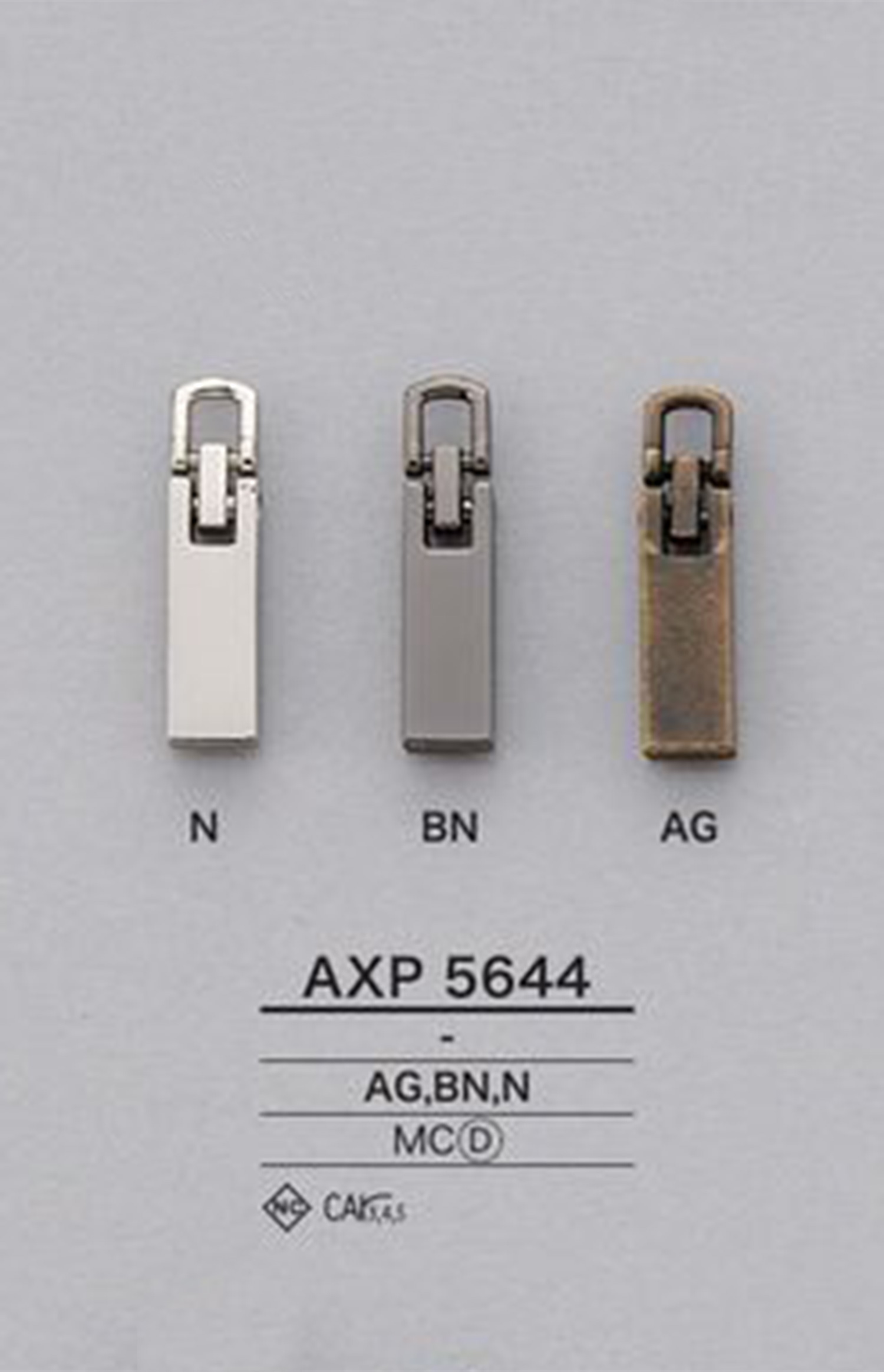 AXP5644 Zipper Point (Pull Tab) IRIS