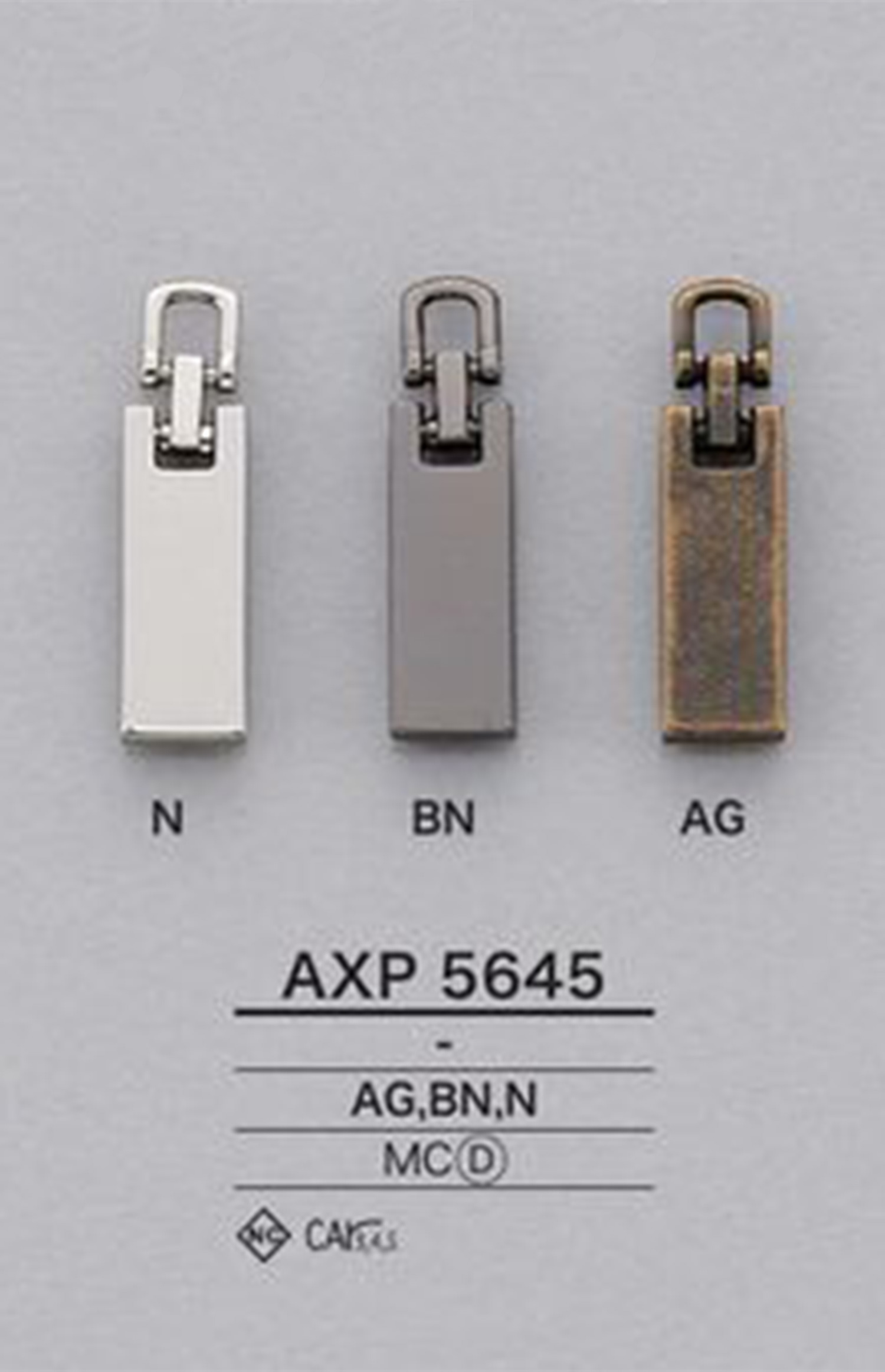 AXP5645 Zipper Point (Pull Tab) IRIS