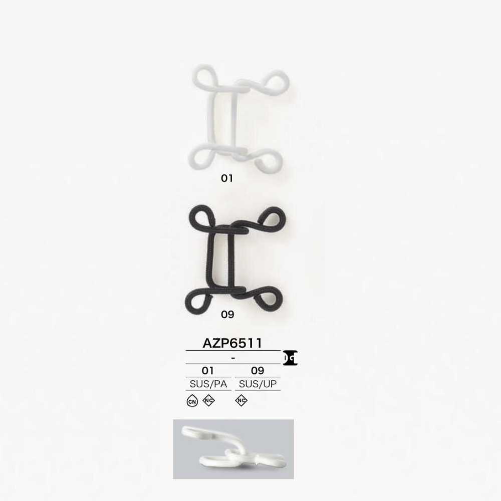 AZP6511 Stainless Steel/nylon/ Polyester Spring Hook IRIS