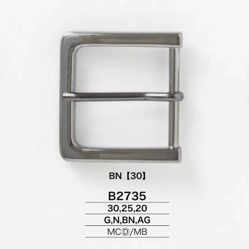 B2735 Die-cast/brass Sail-shaped Buckle[Buckles And Rings] IRIS