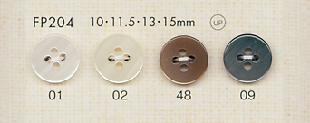 FP204 DAIYA BUTTONS Shell-like Polyester Button DAIYA BUTTON