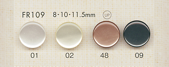 FR109 DAIYA BUTTONS Shell-like Polyester Button DAIYA BUTTON