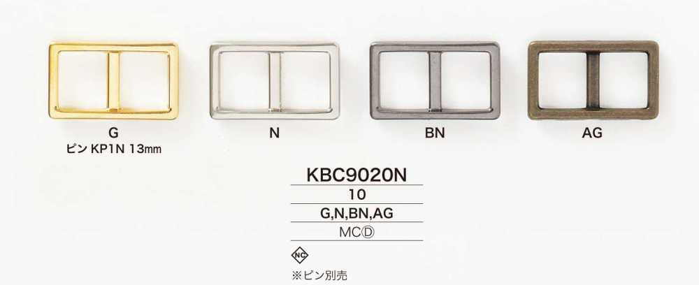 KBC9020N Die-cast Pass-through Buckle 10mm[Buckles And Ring] IRIS