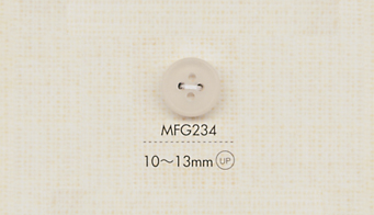 MFG234 DAIYA BUTTONS 4-hole Matte Clear Button DAIYA BUTTON