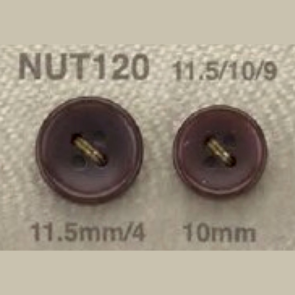 NUT120 Nut-made 4-hole Button IRIS