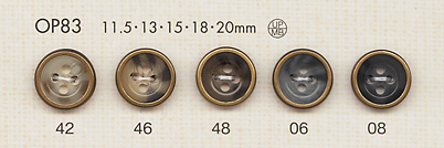 OP83 Luxury 4-hole Shirt Button DAIYA BUTTON(DAIYA BUTTON)