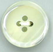 PH78 Flat Shell Button With 4-hole Border Sakamoto Saji Shoten