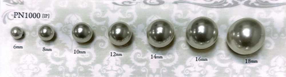 PN1000 Pearl Tone Button Tunnel Hole IRIS