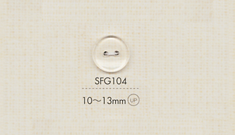 SFG104 DAIYA BUTTONS Double Hole Clear Button DAIYA BUTTON(DAIYA BUTTON)