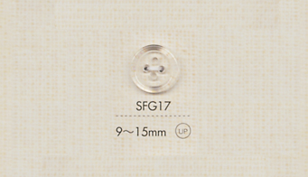 SFG17 DAIYA BUTTONS 4-hole Clear Button DAIYA BUTTON