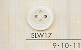 SLW17 DAIYA BUTTONS Shell-like Polyester Button DAIYA BUTTON