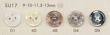 SU17 DAIYA BUTTONS Shell-like Polyester Button DAIYA BUTTON