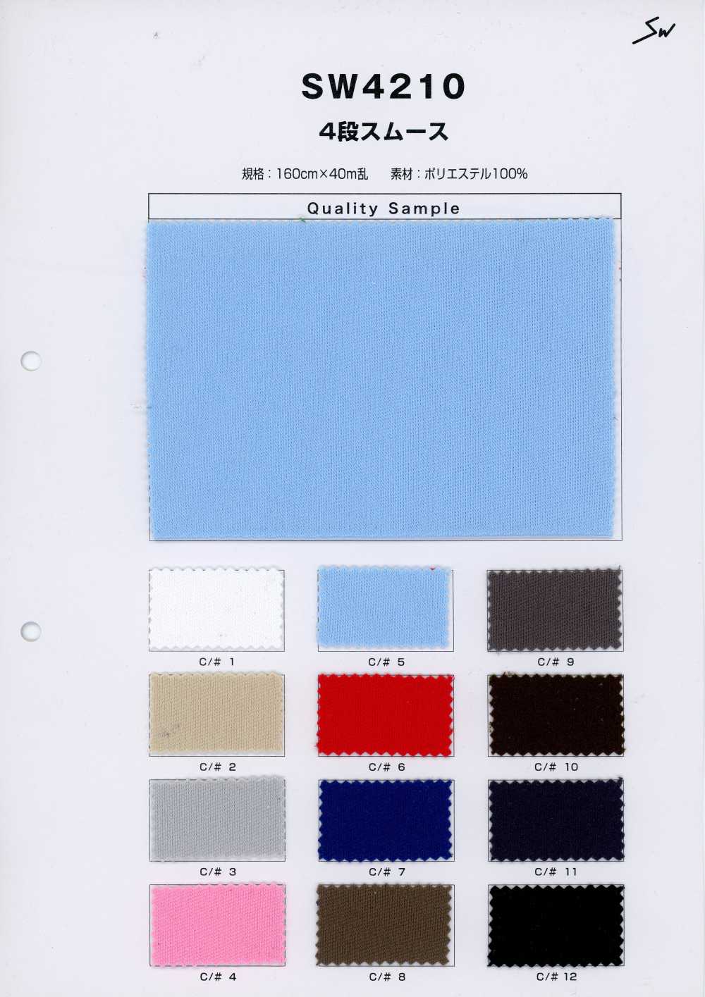 SW4210 4-ply Circular Interlock Knitting[Textile / Fabric]
