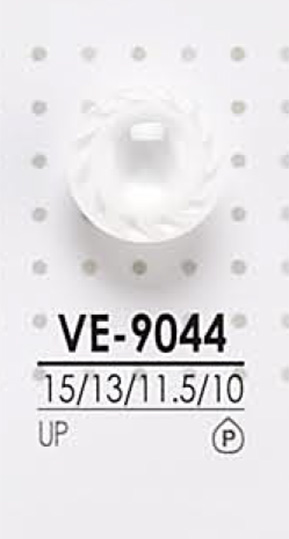 VE9044 Polyester Button For Dyeing IRIS