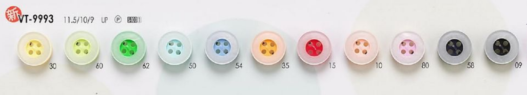 VT9993 Colorful Buttons For Shirts, Polo Shirts And Light Clothing IRIS