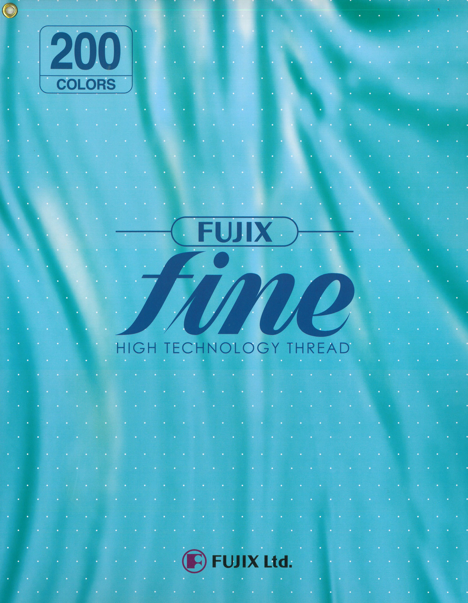 FUJIX-SAMPLE-11 Fine HIGHT TECHNOLOGY THREAD[Sample Card] FUJIX