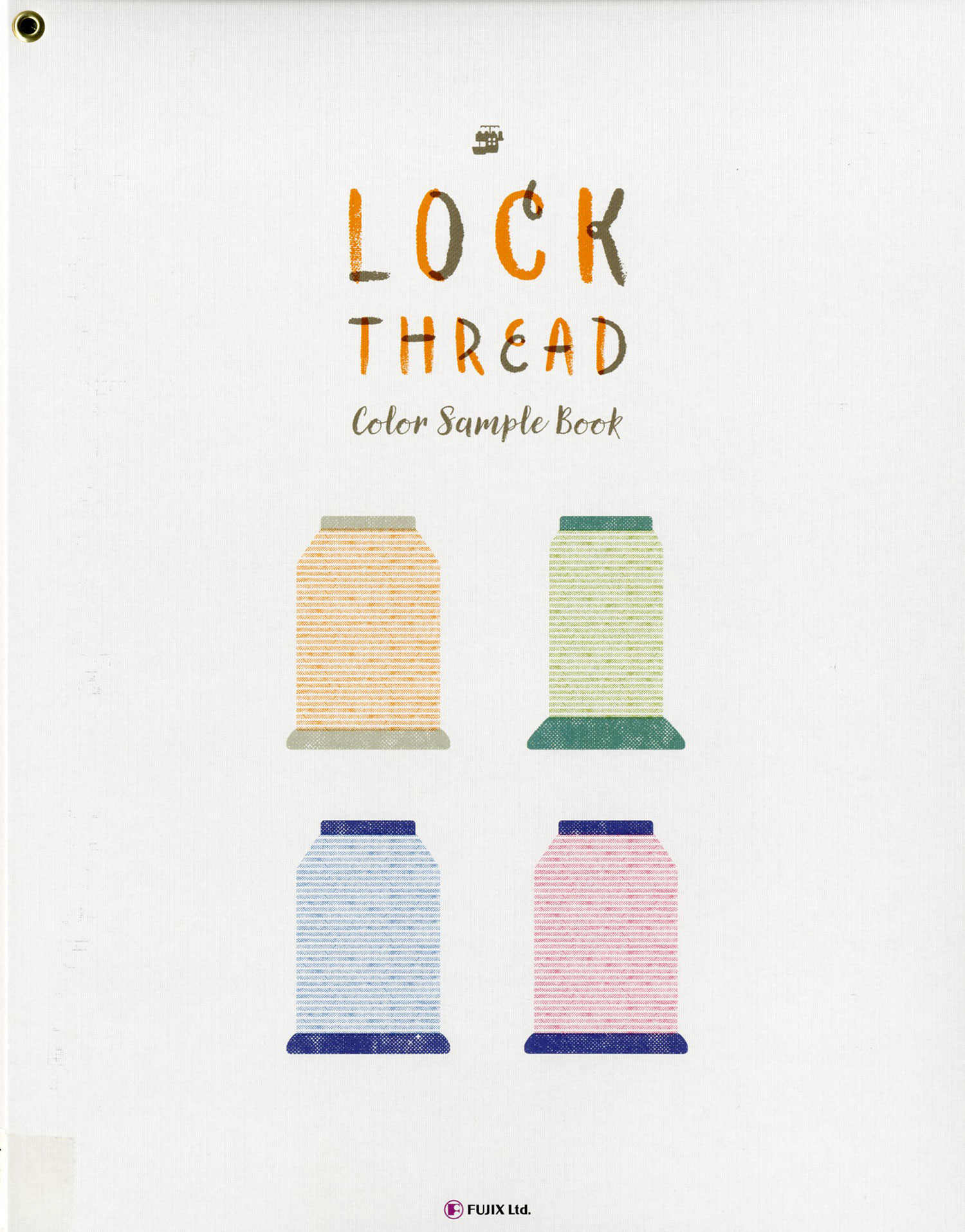 FUJIX-SAMPLE-13 LOCK THREAD COLOR SAMPLE[Sample Card] FUJIX