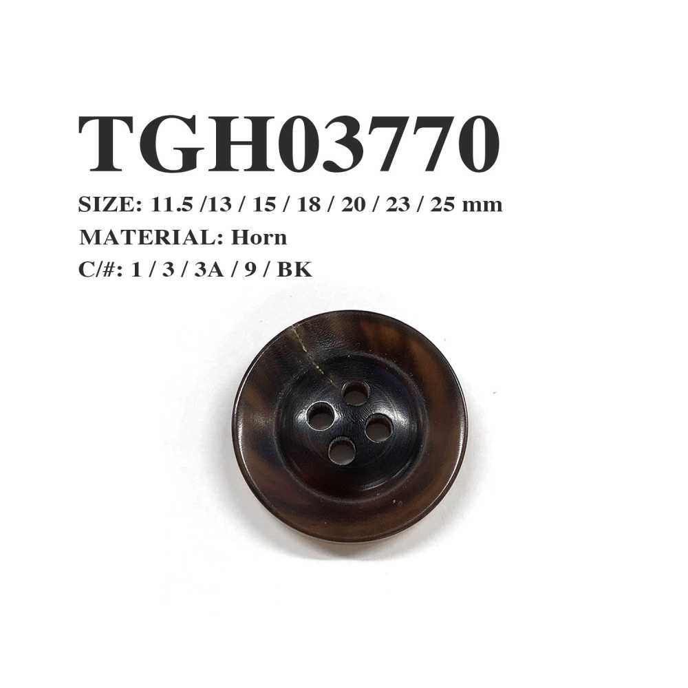 TGH03770 Original Buffalo Four-hole Button Okura Shoji