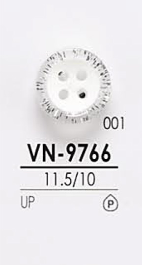 VN9766 Shirt Button For Dyeing IRIS