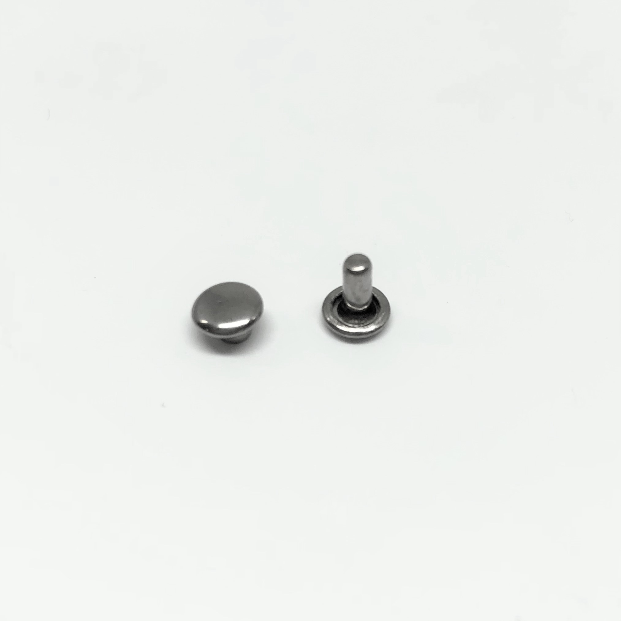 両面極小カシメ Double Sided Minimal Cap And Close Post Double Feet[Press Fastener/ Eyelet Washer] Morito